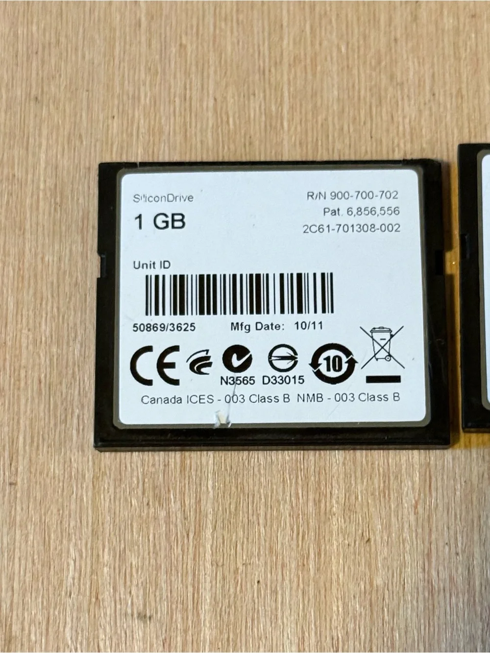 2-Western Digital SiliconDrive SSD-C01GI-3625, 1/2GB PATA Card“UNTESTED”Read Blw